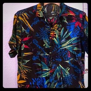 Men’s Palm tiki shirt